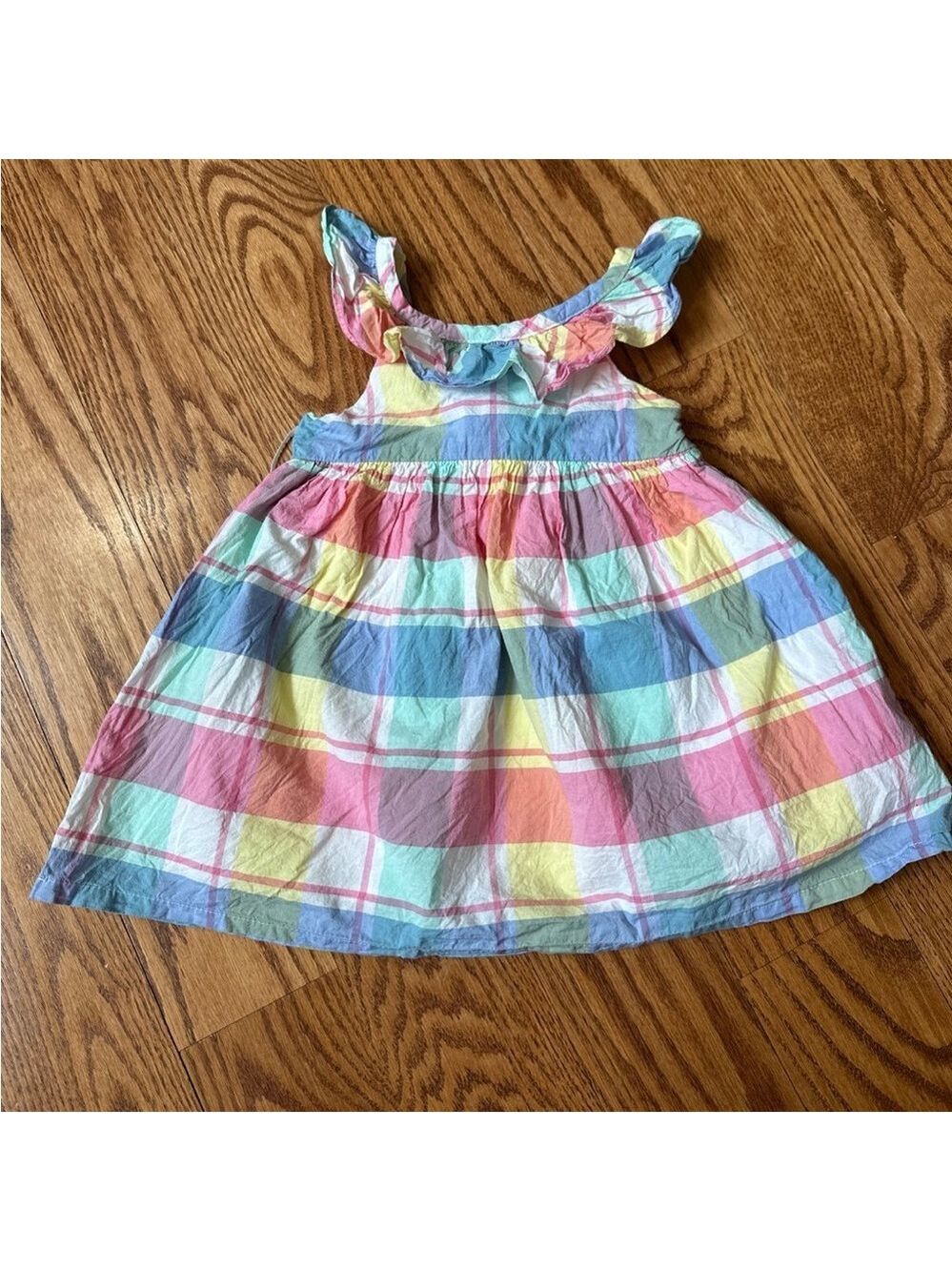 Tommy Bahama SunDress Girls 3T Colorful Plaid